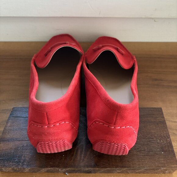 Cole Haan Tully Driver Loafer, True Red (like new, with box) - Picture 5 of 6